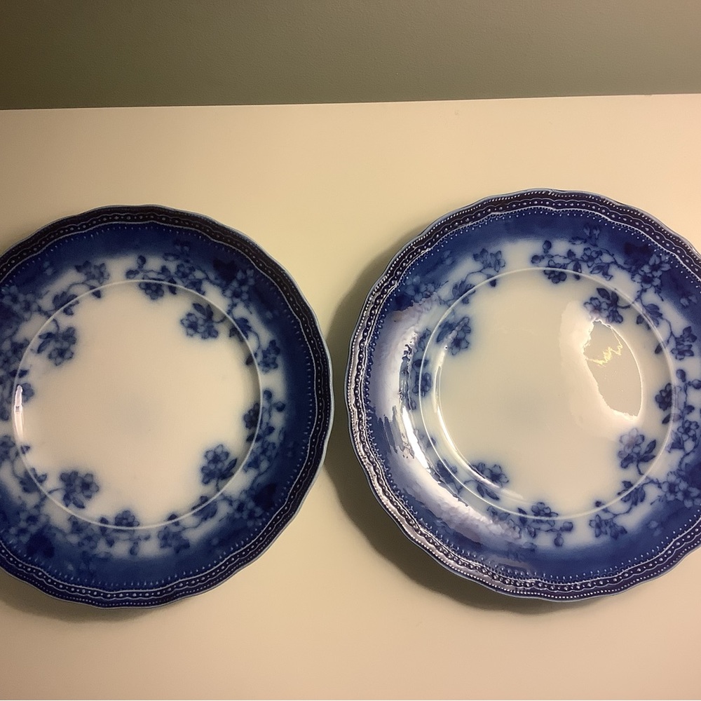 Rare Find!  Vintage Delft Plates, Splendid Pattern